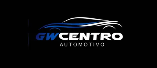 Logotipo horizontal da GW Centro Automotivo